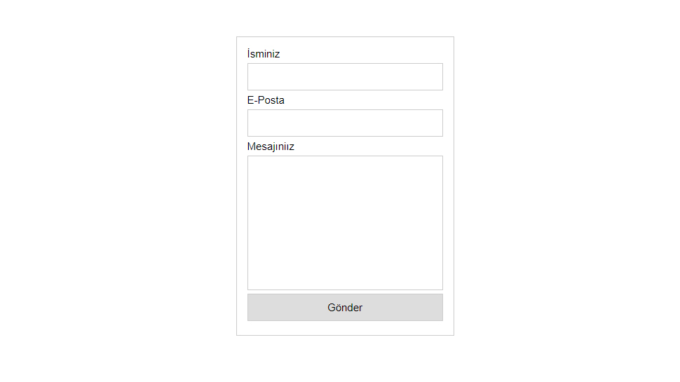 Ajax-PHP Form