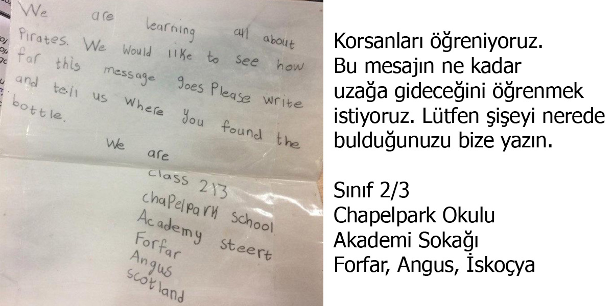 Denizden Gelen Mesajlar