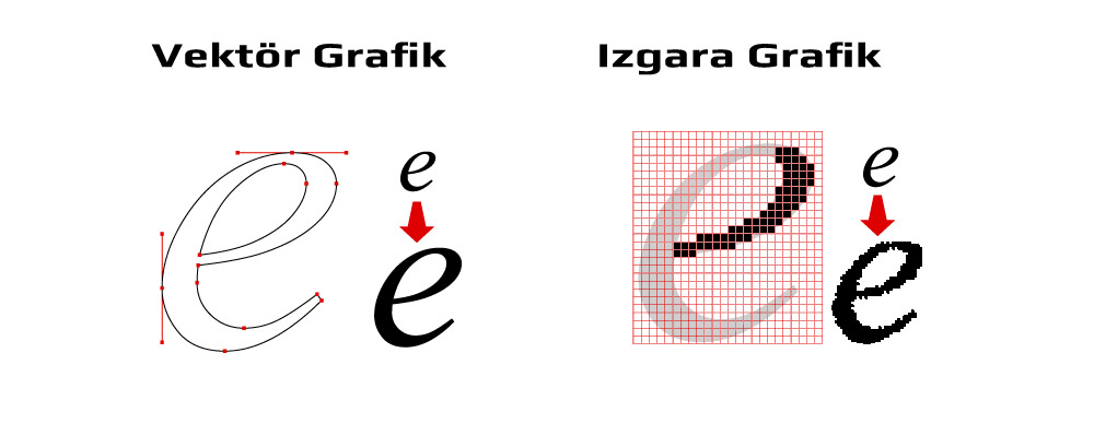 Izgara-Vektör