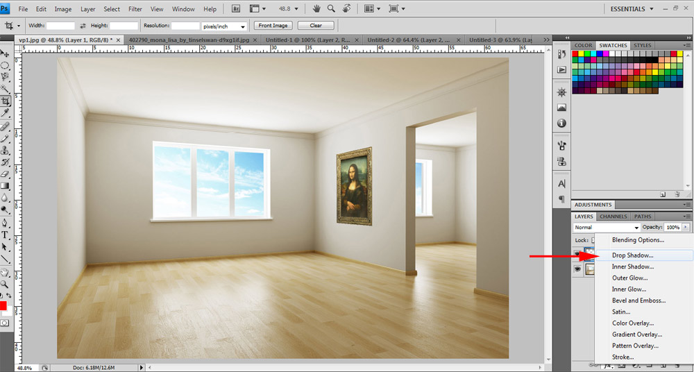 Photoshop Vanishing Point