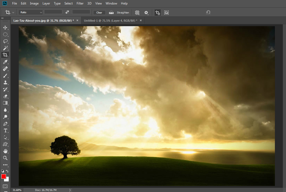 Photoshop Yazı Silme